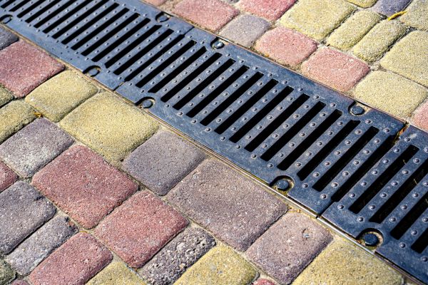 Patio Drainage Installation in Nashua