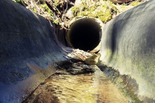 Drainage Swale Installation in Nashua
