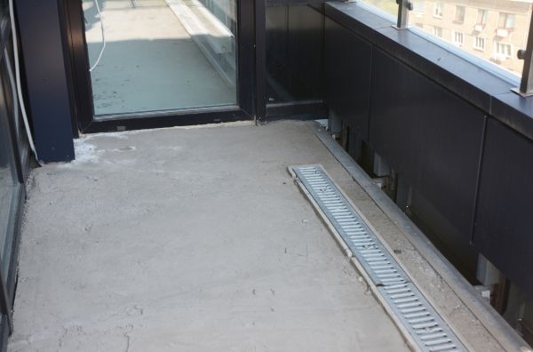 Veranda Drain Installation in Nashua
