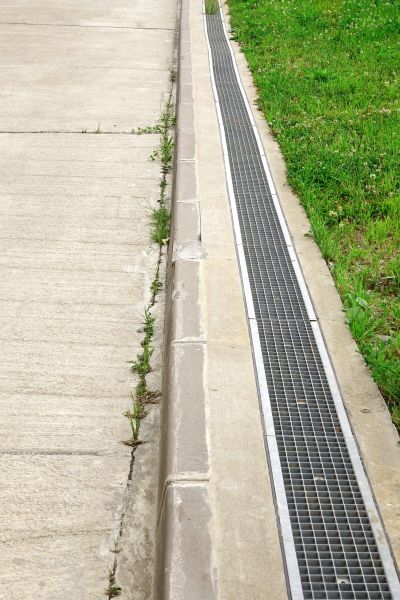 Concrete Drain Installation in Nashua
